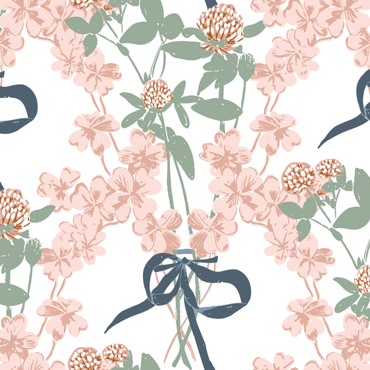 Garden Walk - Clover Bouquet ($22/m)