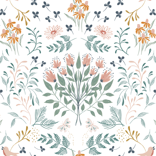 Garden Walk - Whimsical Wildflowers ($22/m)