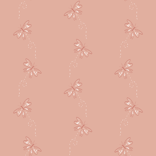 Garden Walk - Butterfly Stripe ($22/m)