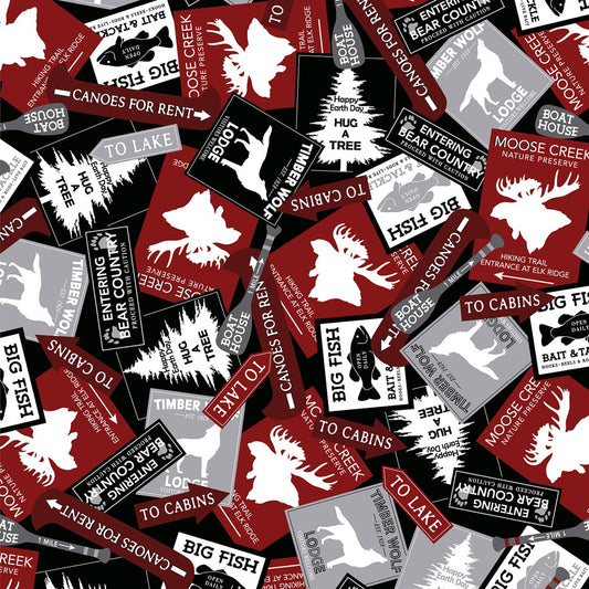 Great Outdoors - Cabin Signs ($22/m)