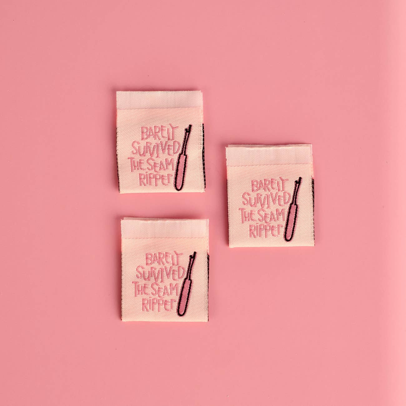 Sew In Labels | Barely Survived