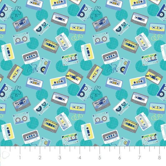 Retro Blast POS Fabric - Trapunto edmonton local fabric store shop