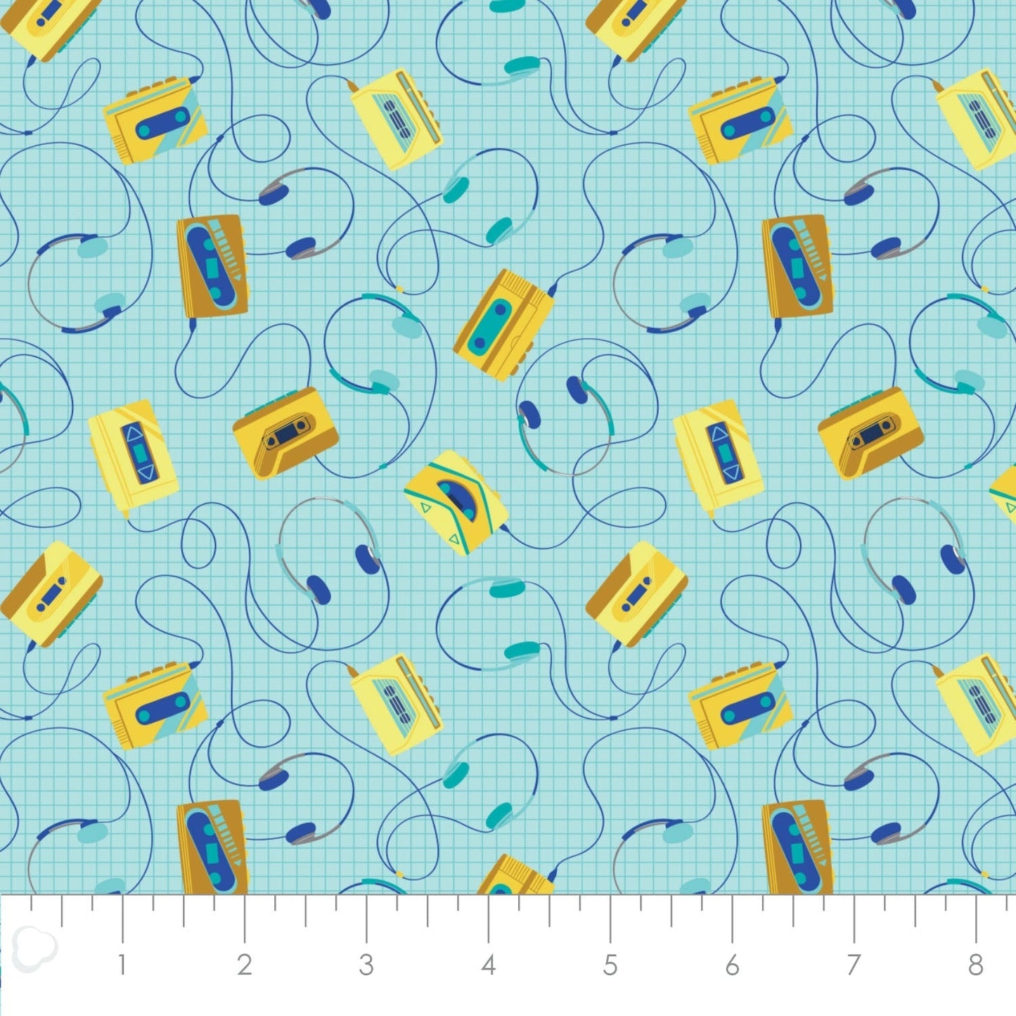 Retro Blast POS Fabric - Trapunto edmonton local fabric store shop