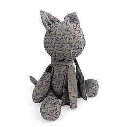 Sashiko Teddy Cat