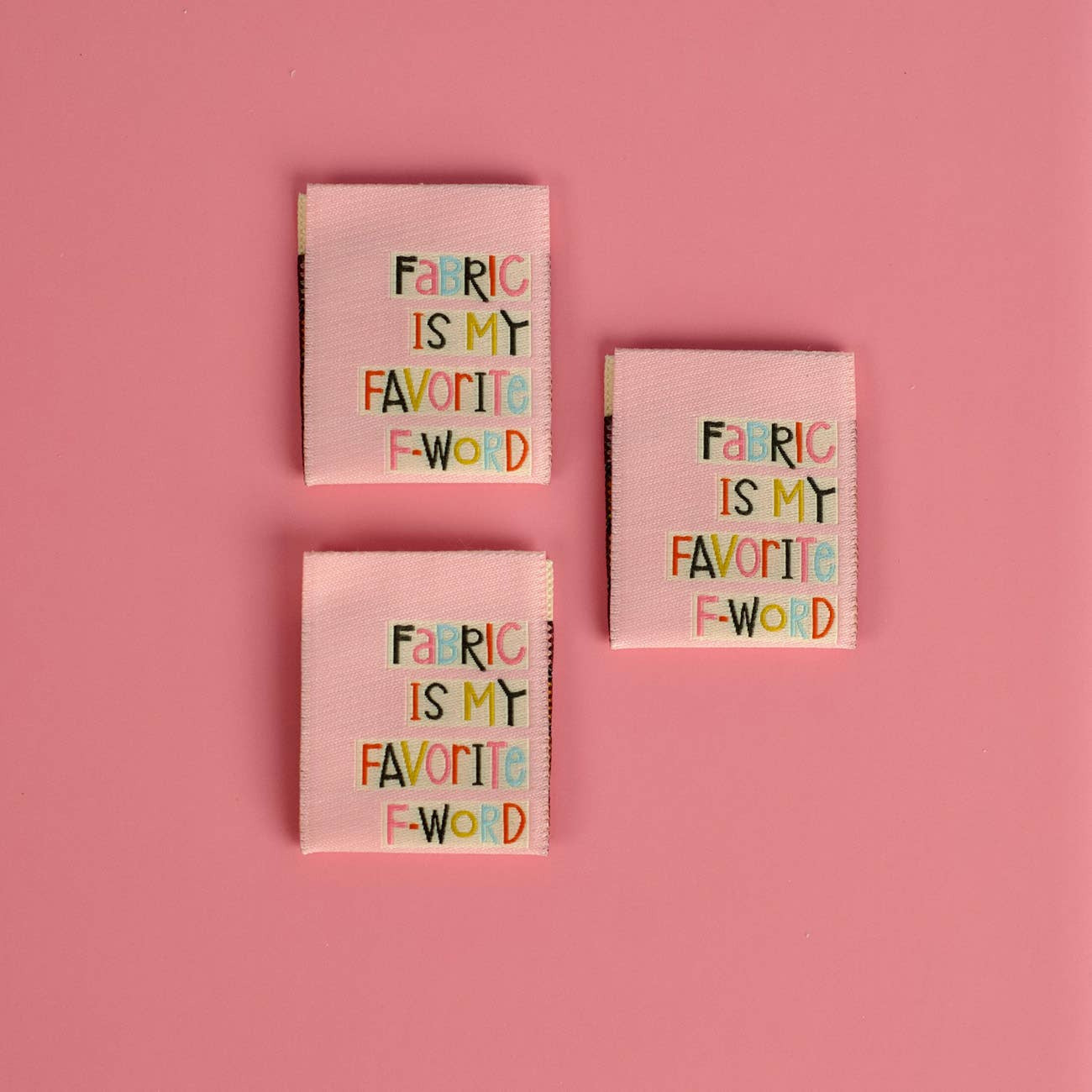 Sew In Labels | Fabric is My Favourite F-Word
