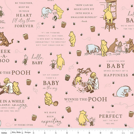 PRE-ORDER | Winnie the Pooh Baby - Fat Quarter Bundle