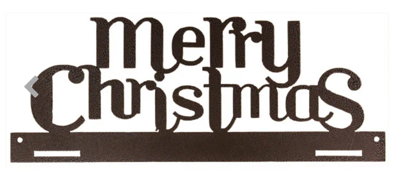 Merry Christmas Tab Hanger