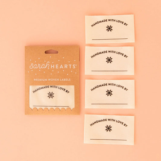 Sew In Labels | Handmade by Write In