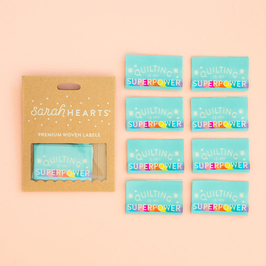 Sew In Labels | Quilting is my Superpower