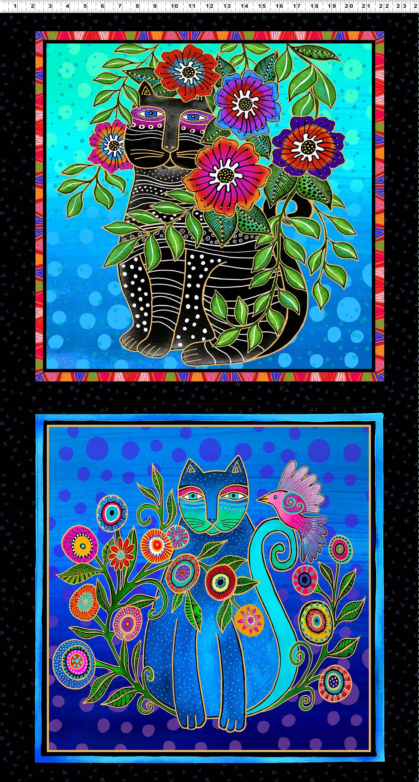 Fantasticats - Pillow Panel