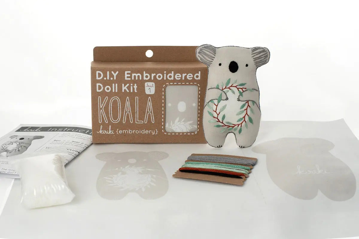 Koala Embroidery Kit