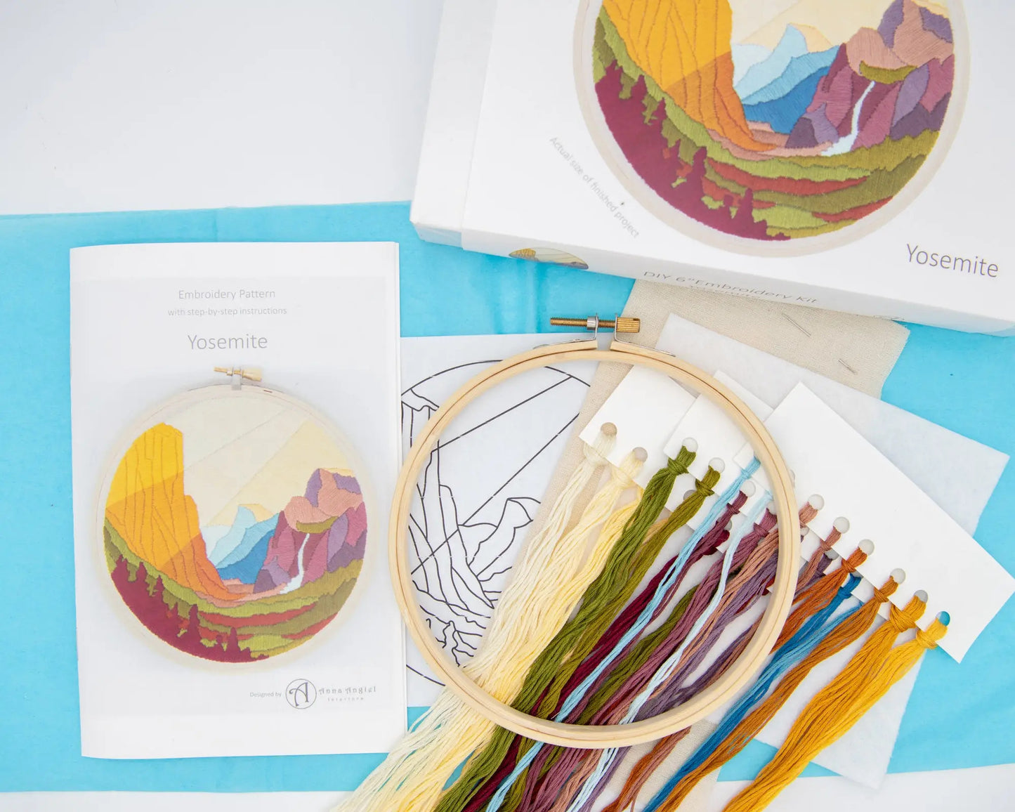 Yosemite Embroidery Kit