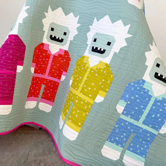 Yeti's in Pajamas Quilt Pattern