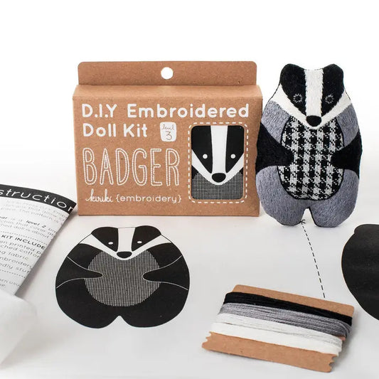 Badger Embroidery Kit
