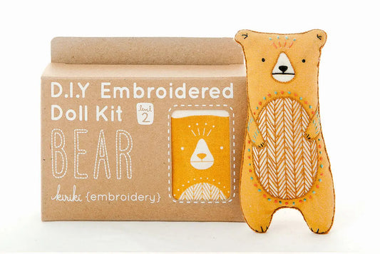 Bear Embroidery Kit