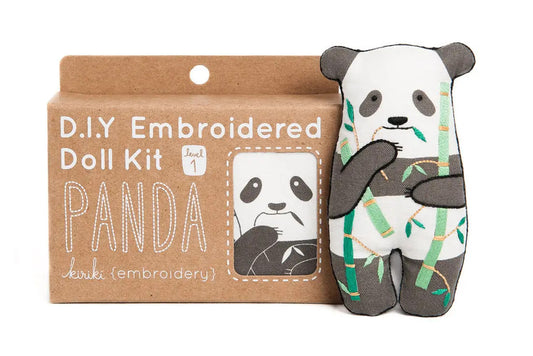 Panda Embroidery Kit