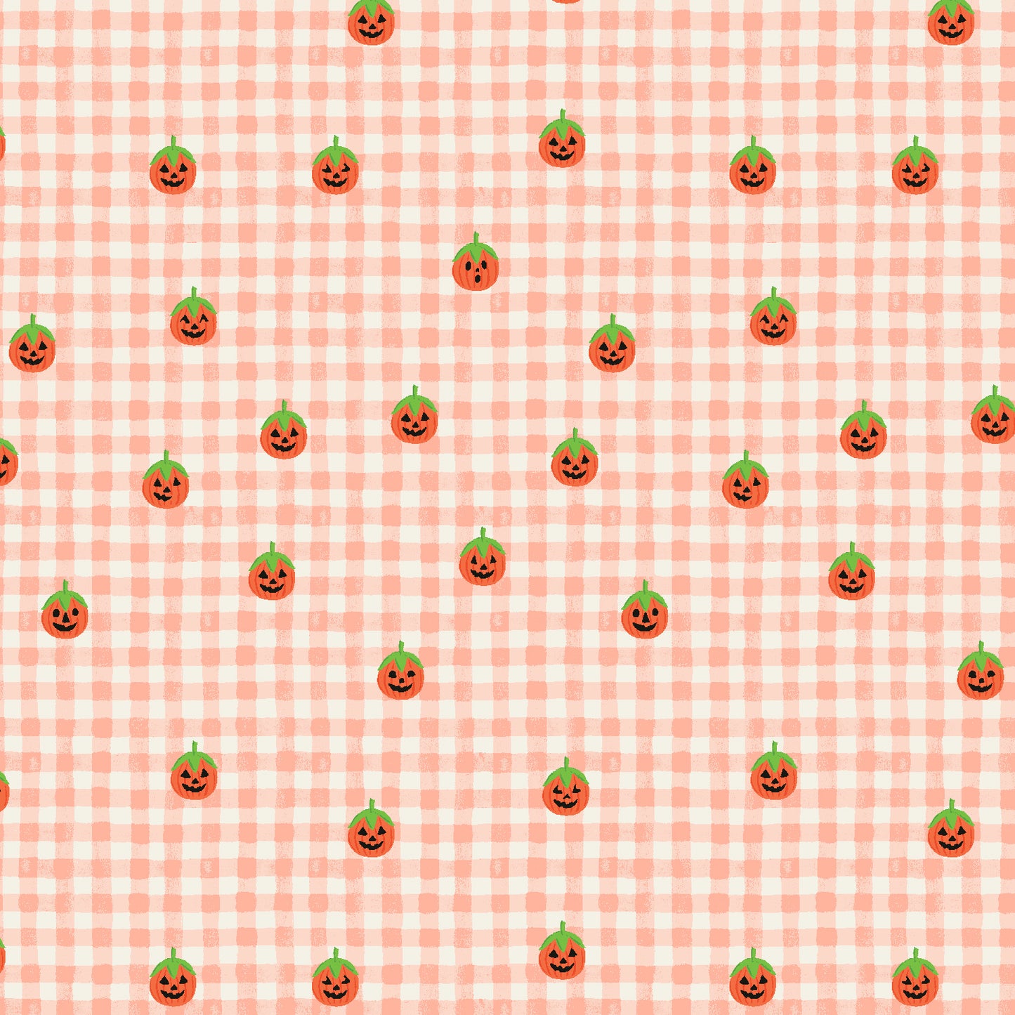 PRE-ORDER | Halloween III - Pumpkin Gingham ($22/m)