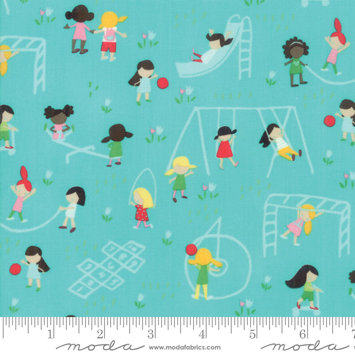 Best Friends Forever - Playground POS Fabric - Trapunto