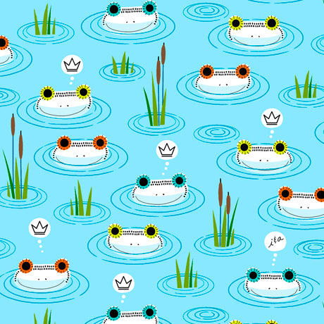 Hop to It POS Fabric - Trapunto