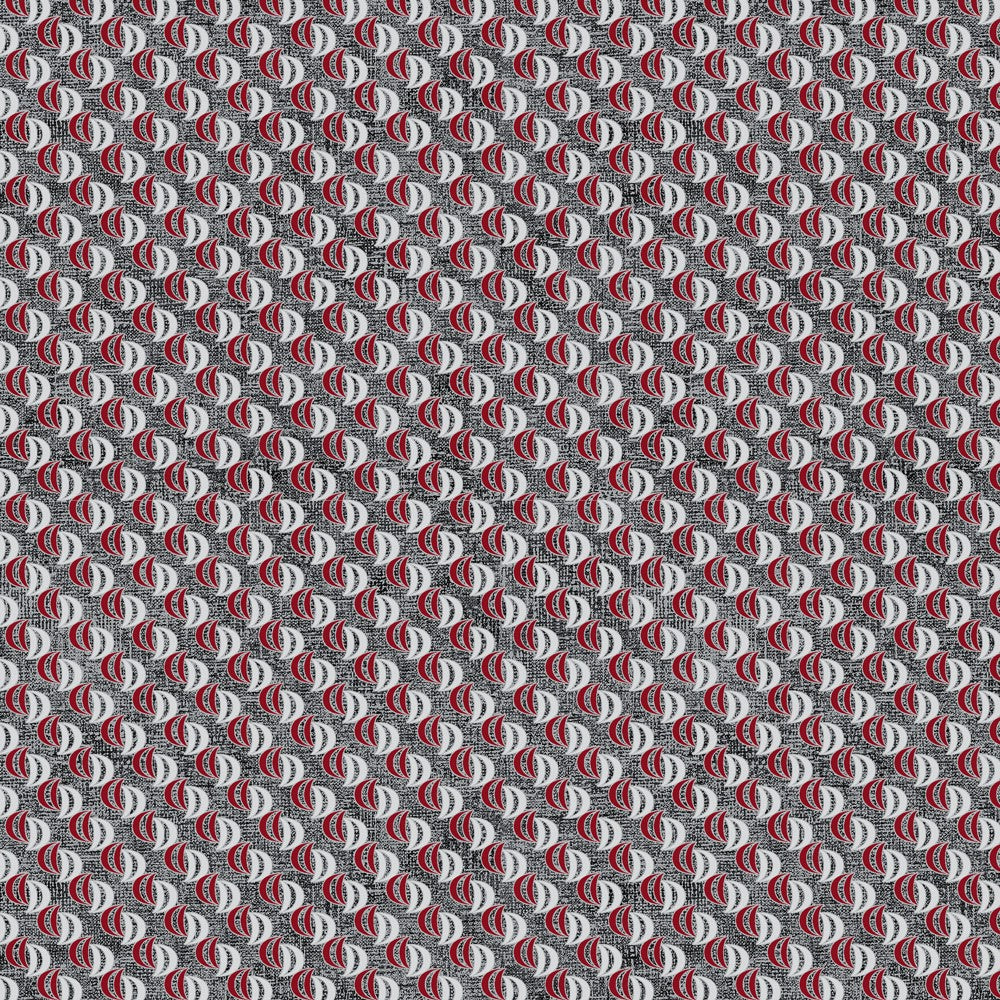 Petits Motifs - Crescent POS Fabric - Trapunto