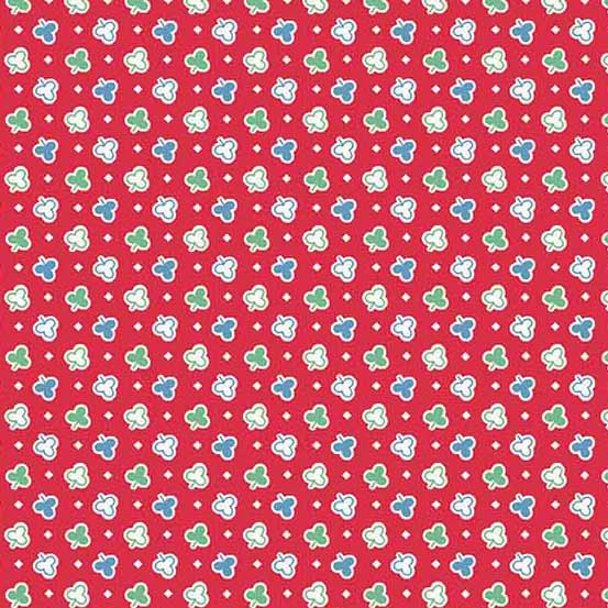 Adeline - Clover POS Fabric - Trapunto