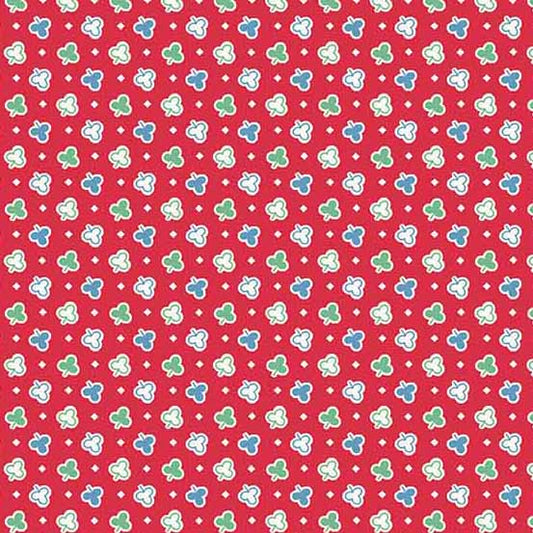 Adeline - Clover POS Fabric - Trapunto