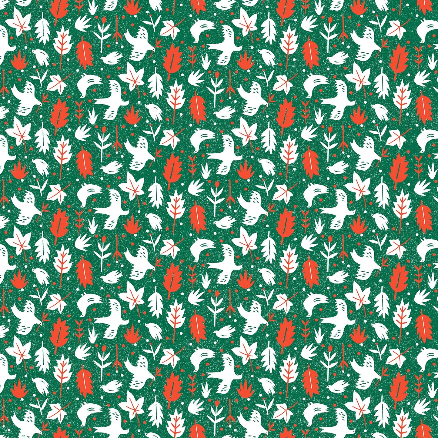 Wintertide - Christmas Cutouts POS Fabric - Trapunto