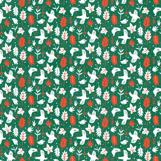 Wintertide - Christmas Cutouts POS Fabric - Trapunto