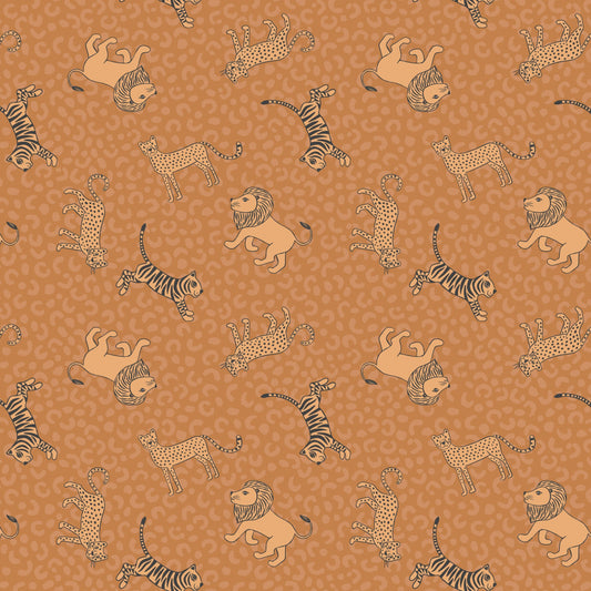 Panthera - Little Big Cats POS Fabric - Trapunto