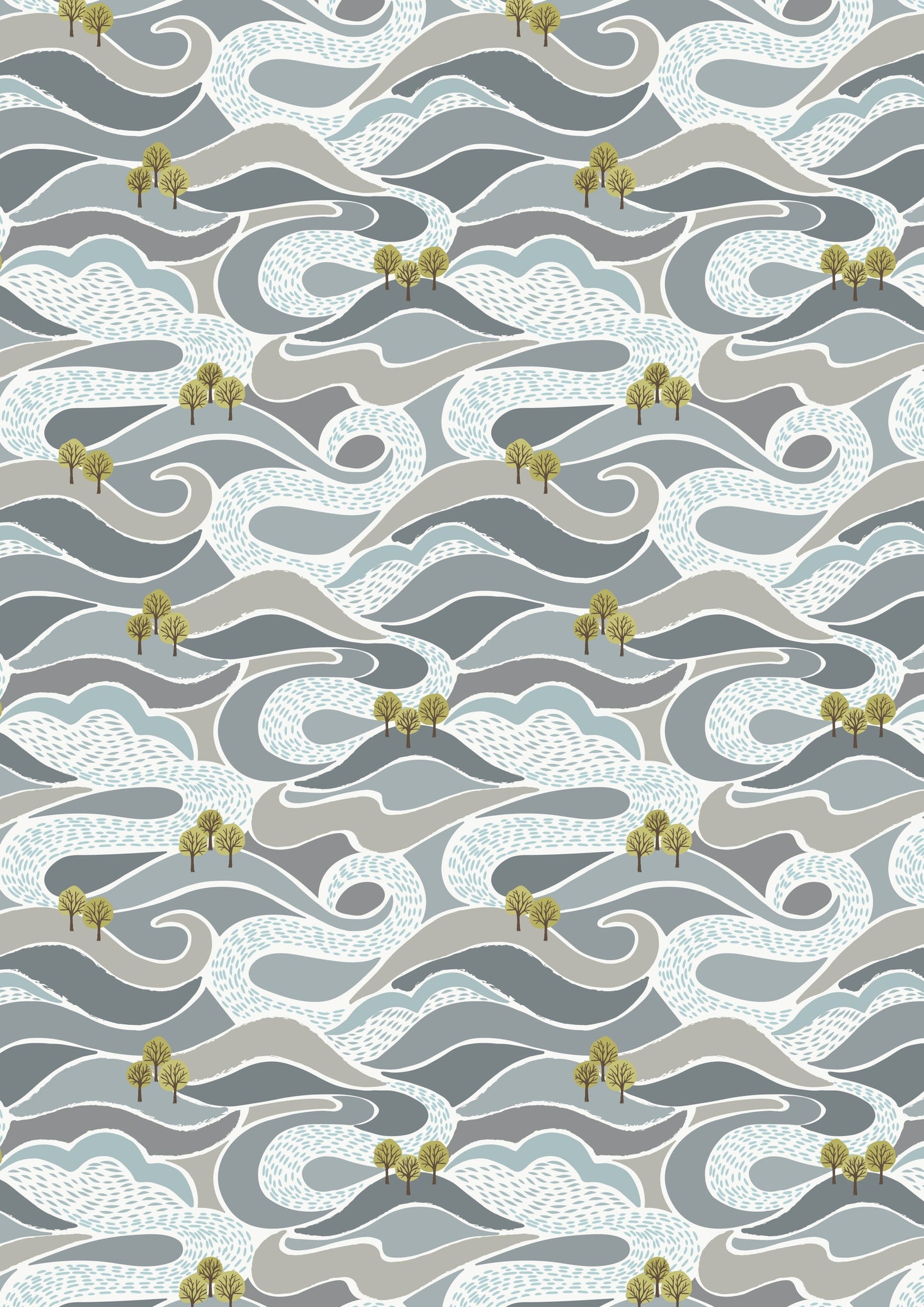 Littondale - Hills POS Fabric - Trapunto