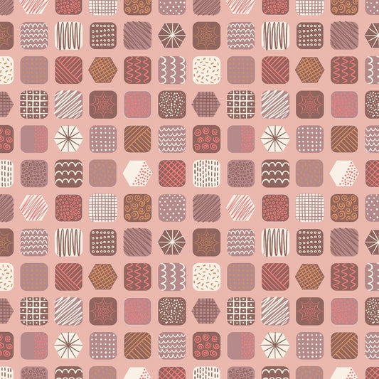 TOCS - Chocolate Box POS Fabric - Trapunto