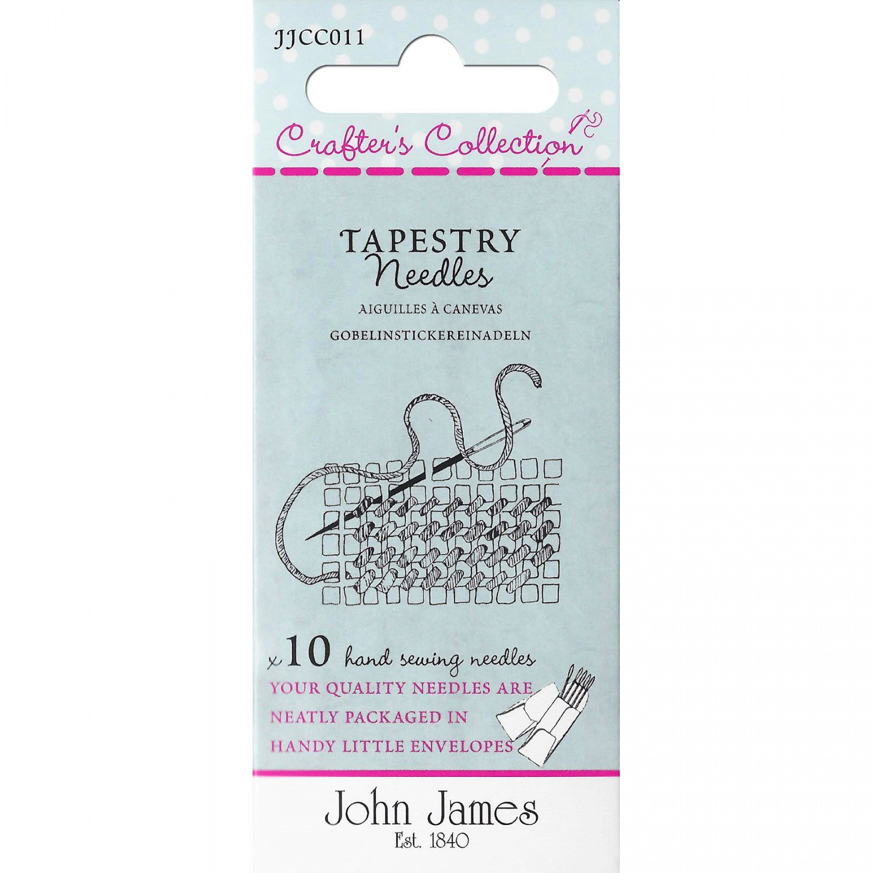 John James Tapestry Needles – Trapunto