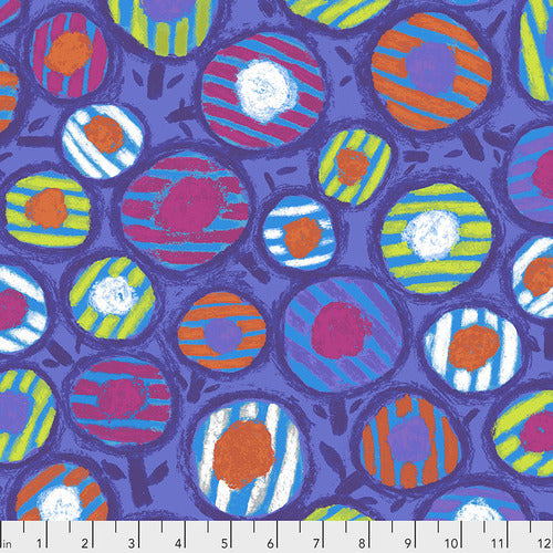 Step By Step - Zinnia POS Fabric - Trapunto