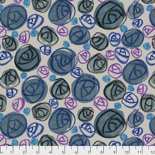 Step By Step - I Love Roses POS Fabric - Trapunto