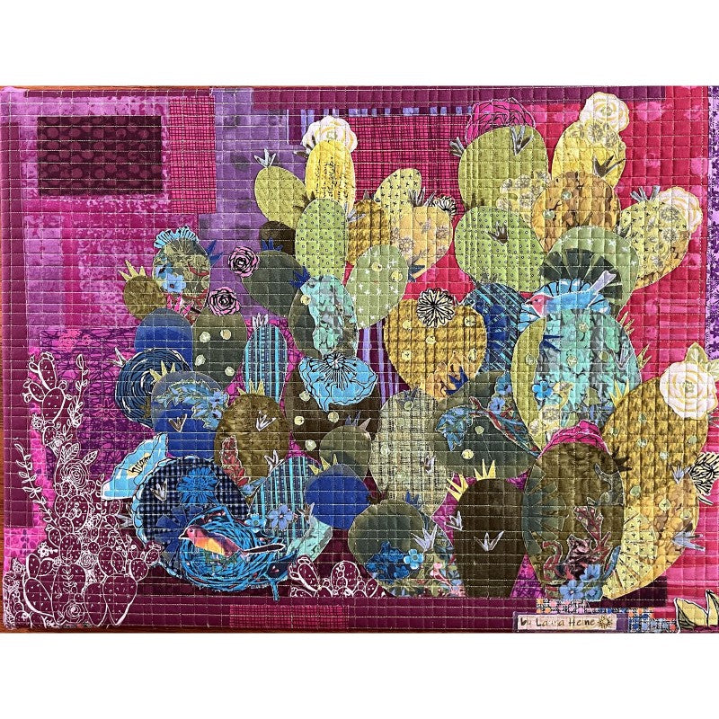 Prickly Pear Collage Quilt Pattern
