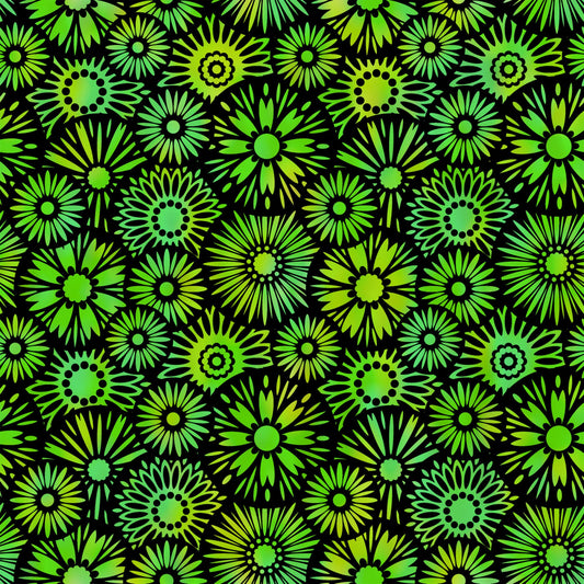 Unusual Garden II - Low Key POS Fabric - Trapunto
