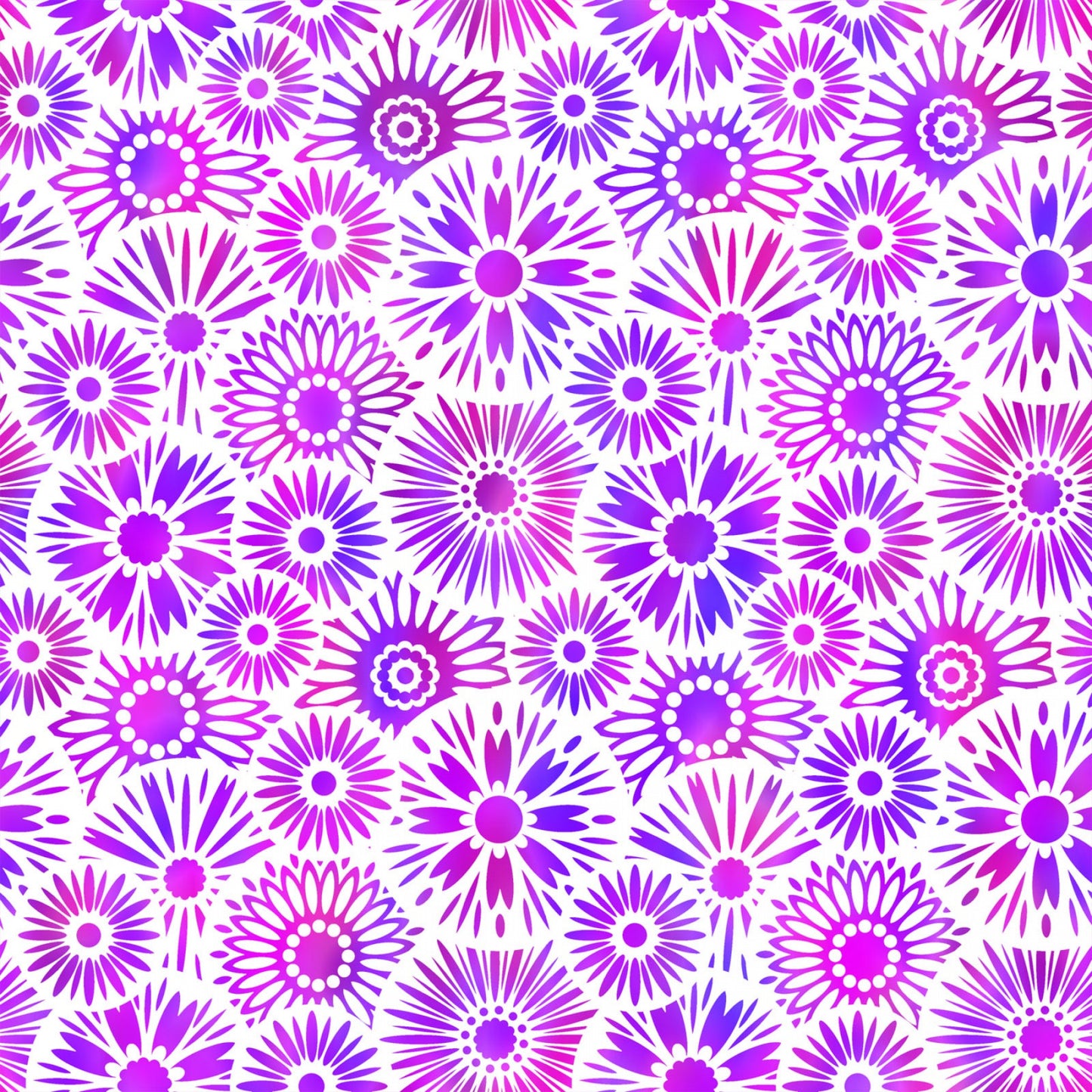 Unusual Garden II - High Key POS Fabric - Trapunto