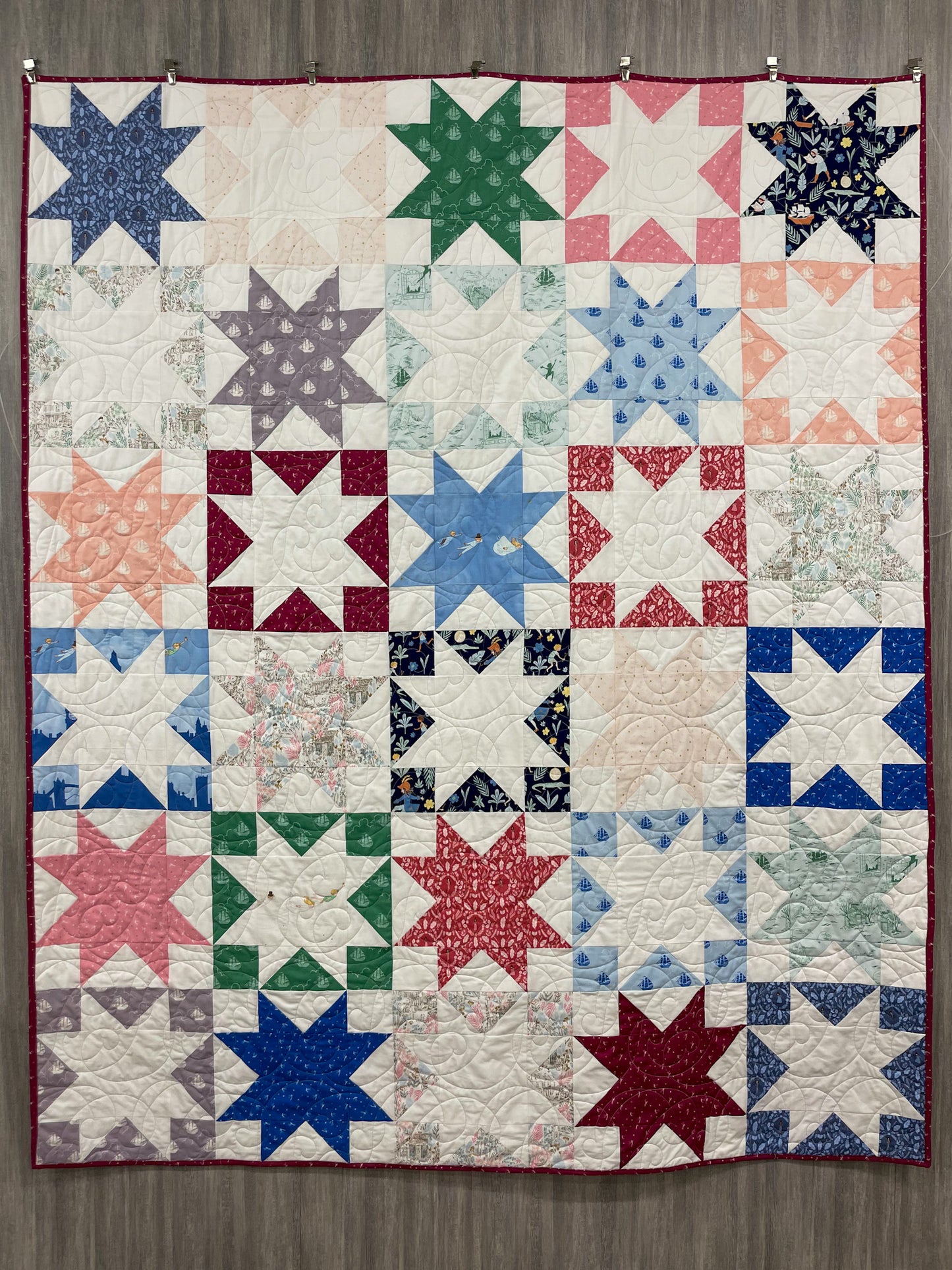 Finished Quilt | Magic Stars