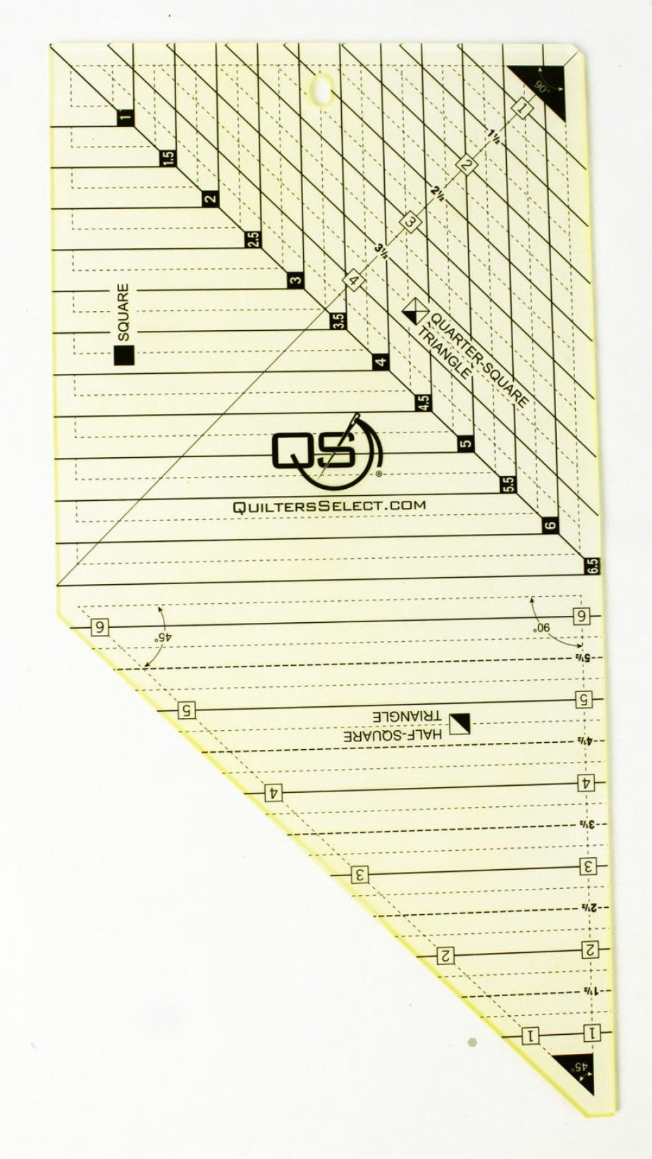 Quilter's Select Combo Triangle-Square Ruler