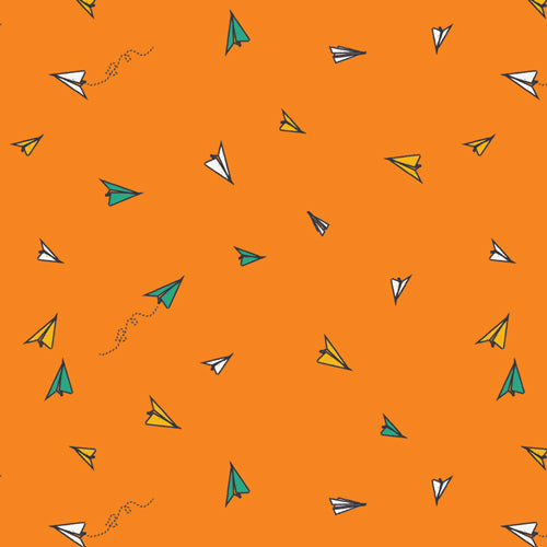 Sisu! - Paper Plane POS Fabric - Trapunto