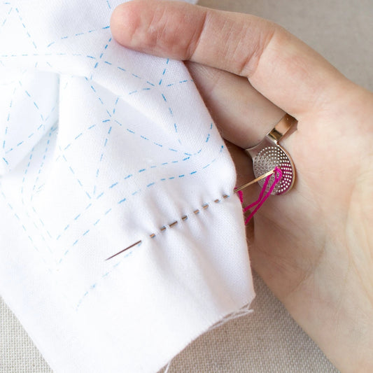 Metal Palm Thimble for Sashiko