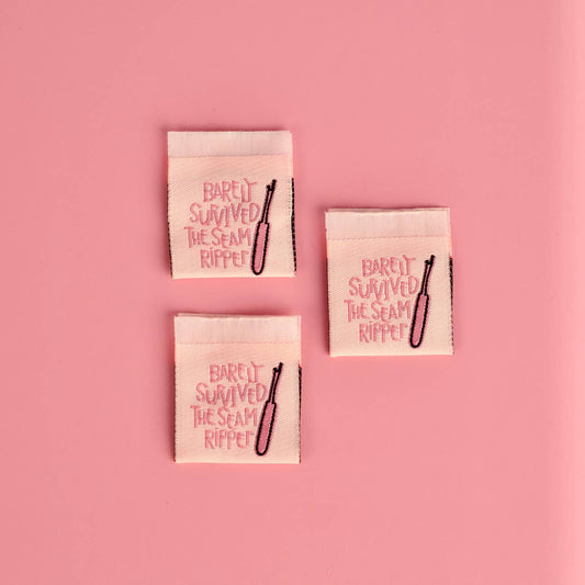 Sew In Labels | Barely Survived