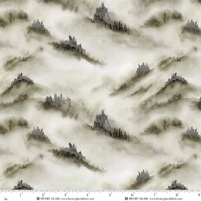 Terre appelée Honah Lee [Précommande] - Paysage de château brumeux (22 $/m)