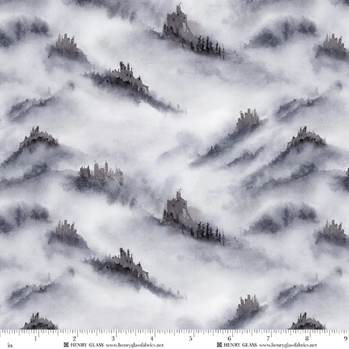 Terre appelée Honah Lee [Précommande] - Paysage de château brumeux (22 $/m)