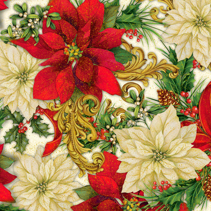 Elegant Poinsettias - Packed ($20/m)