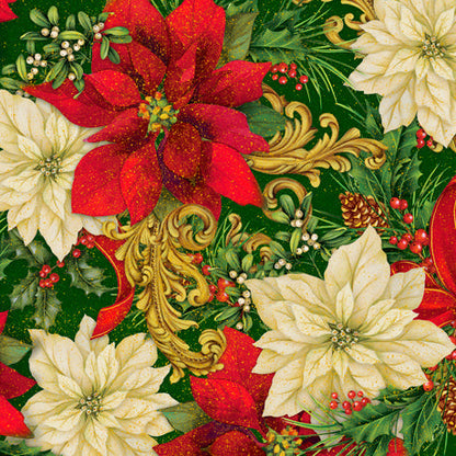 Elegant Poinsettias - Packed ($20/m)