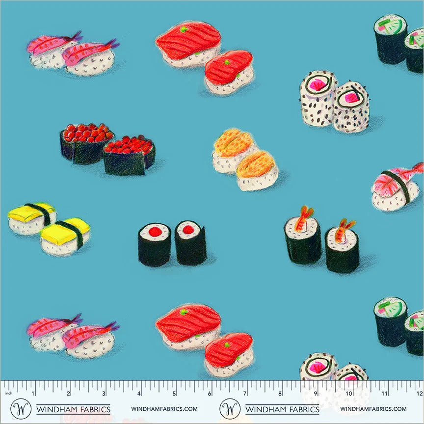 Market by Heather Ross - Sushi [Preorder] ($24/m)
