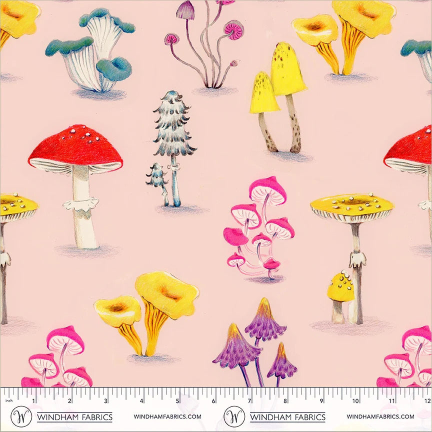 Market by Heather Ross - Mushrooms [Preorder] ($24/m)