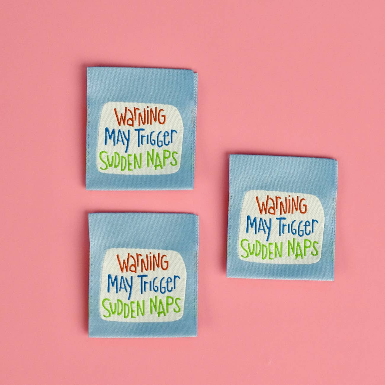 Sew In Labels | Warning
