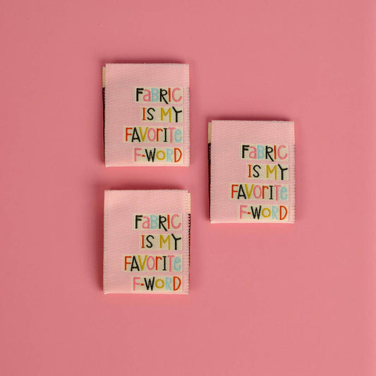 Sew In Labels | Fabric is My Favourite F-Word